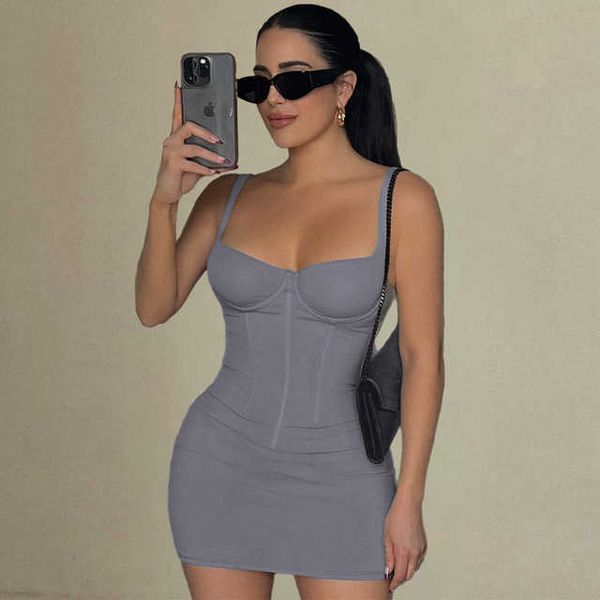 fashion mini dress for women 2023 new summer sleeveless strapless backless bodycon dresses chic solid club dress, Black;gray
fashion mini dress for women 2023 new summer sleeveless strapless backless bodycon dresses chic solid club dress, Black;gray