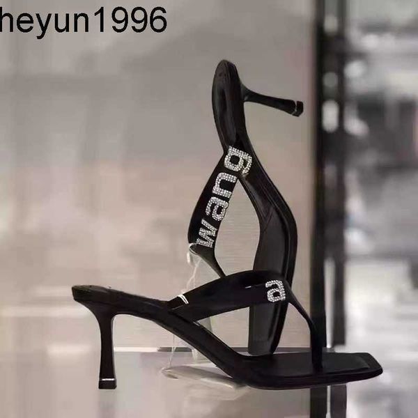 high version slim wearing high heels on the outside new rhinestone fairy women's slippers toe clippers fashionable sandals and versatil, Black
high version slim wearing high heels on the outside new rhinestone fairy women's slippers toe clippers fashionable sandals and versatil, Black