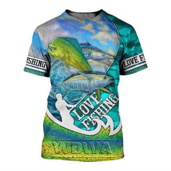 men's new summer tshirt d digital printing fishing fashion youth street short sleeve oyi, White;black
men's new summer tshirt d digital printing fishing fashion youth street short sleeve oyi, White;black