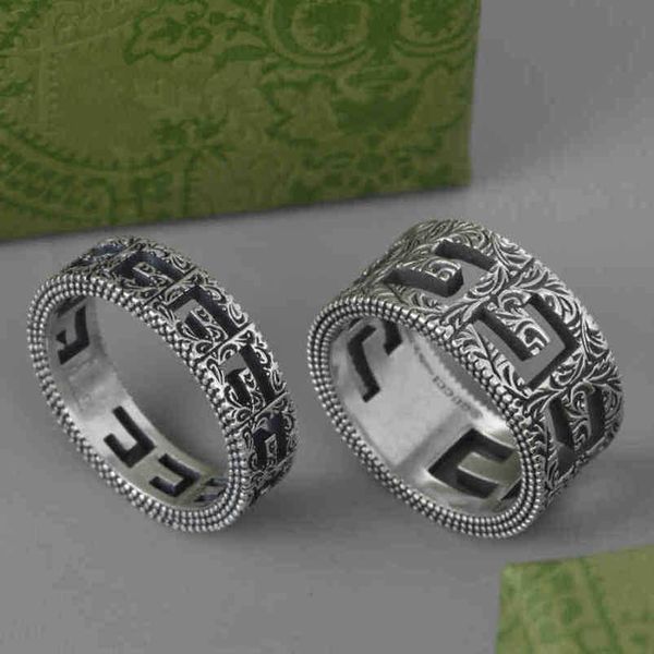 2023 new designer jewelry bracelet necklace ring square hollow pattern old ins light cold wind couple, Silver
2023 new designer jewelry bracelet necklace ring square hollow pattern old ins light cold wind couple, Silver