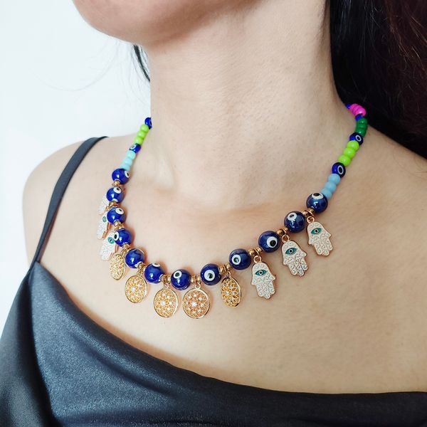 2023 new in shiny crystal round pendant charms chain necklace choker y2k aesthetic black beaded chains for ladies girls women jewelry access, Silver
2023 new in shiny crystal round pendant charms chain necklace choker y2k aesthetic black beaded chains for ladies girls women jewelry access, Silver