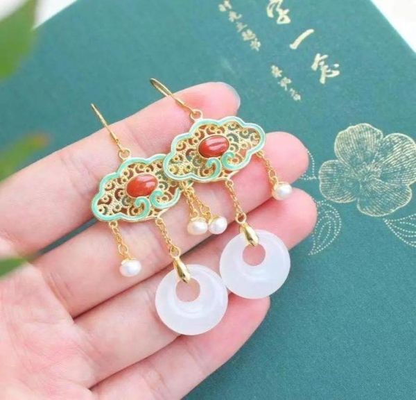 dangle chandelier s925 silver plated inlaid hetian safeness ring earrings south red lucky cloud hollow cloisonne vintage eardrop5387219
dangle chandelier s925 silver plated inlaid hetian safeness ring earrings south red lucky cloud hollow cloisonne vintage eardrop5387219