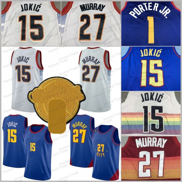 2023 finals patch jokic murray basketball jerseymichael porter jr. navy jamal murray blue red city men stitched jerseys maillots de basket s, Black;red
2023 finals patch jokic murray basketball jerseymichael porter jr. navy jamal murray blue red city men stitched jerseys maillots de basket s, Black;red
