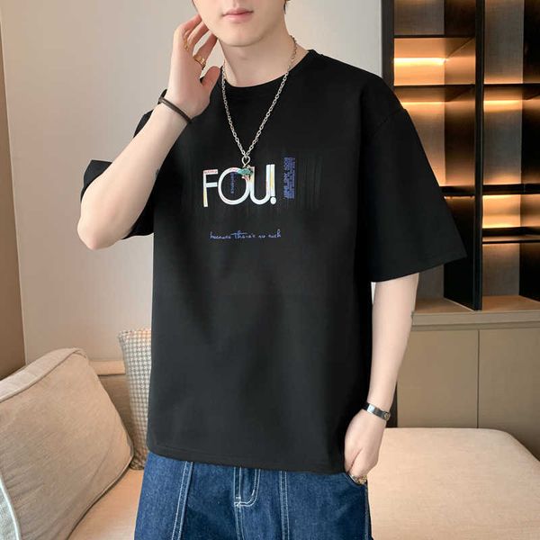 short sleeved t-shirt for men's summer 2023 new trendy brand loose and thin ice silk front shoulder half sleeved t-shirt upper garment, White;black
short sleeved t-shirt for men's summer 2023 new trendy brand loose and thin ice silk front shoulder half sleeved t-shirt upper garment, White;black