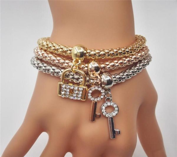 wholeelastic crystal bracelet for women love key pendant bracelets lady elegant gold silver multilayer bracelet classic jewel9020759, Golden;silver
wholeelastic crystal bracelet for women love key pendant bracelets lady elegant gold silver multilayer bracelet classic jewel9020759, Golden;silver