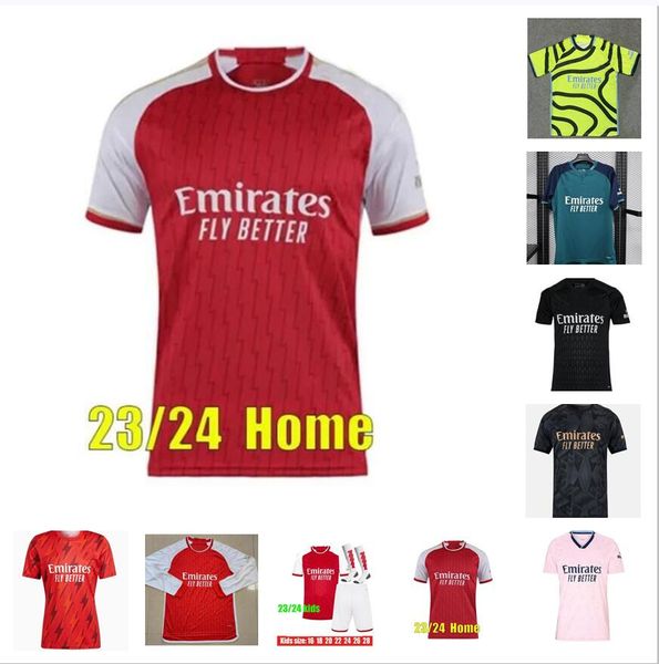 23 24 smith rowe g.jesus saka soccer jerseys saliba goalkeeper player version odegaard martinelli jorginho nketiah 2023 2024 football kits s, Black;yellow
23 24 smith rowe g.jesus saka soccer jerseys saliba goalkeeper player version odegaard martinelli jorginho nketiah 2023 2024 football kits s, Black;yellow