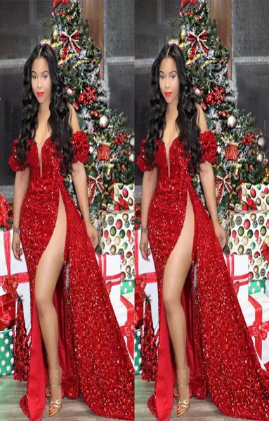 new year039s plus size luxurious sparkly sequined prom dresses high split off shoulder evening formal party second reception go5493979, Black
new year039s plus size luxurious sparkly sequined prom dresses high split off shoulder evening formal party second reception go5493979, Black