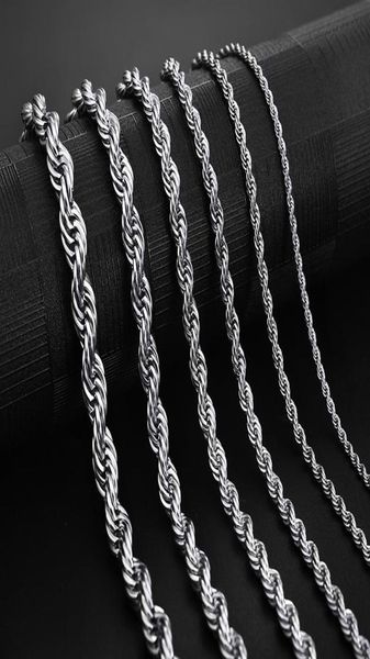 stainless steel rope chain necklace 25mm never fade waterproof choker necklaces men women hip hop jewelry 316l silver chain9701659
stainless steel rope chain necklace 25mm never fade waterproof choker necklaces men women hip hop jewelry 316l silver chain9701659
