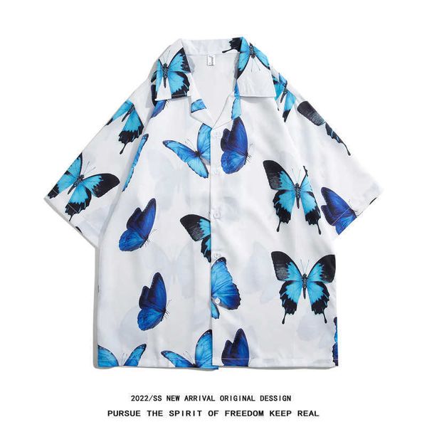 vintage cuban collar oil printed shirt men's and women's fashion loose hawaiian shortsleeved shirt mp, White;black
vintage cuban collar oil printed shirt men's and women's fashion loose hawaiian shortsleeved shirt mp, White;black