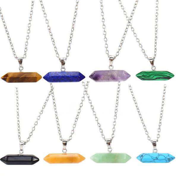 creative hexagonal pendant natural stone necklace for women girls colorful crystal agate stone handmade geometric necklace gifts, Silver
creative hexagonal pendant natural stone necklace for women girls colorful crystal agate stone handmade geometric necklace gifts, Silver