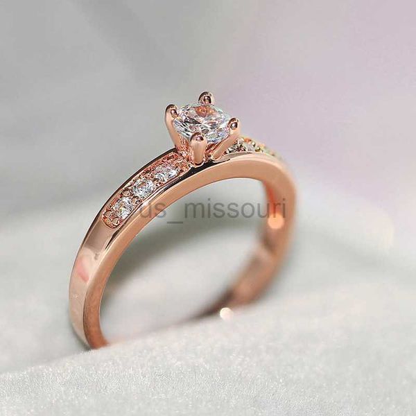 band rings ring for women classic style 4 claws cubic zirconia rose gold color wedding engagement gift fashion jewelry r592 r682 j230531, Silver
band rings ring for women classic style 4 claws cubic zirconia rose gold color wedding engagement gift fashion jewelry r592 r682 j230531, Silver