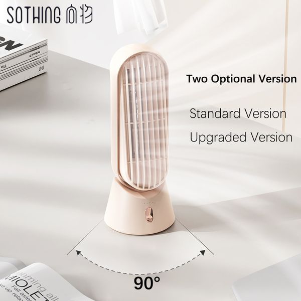 Desktop Sothing Tower Bladeless Type C Mini Desk Fan Shaking Head Standard/rechargeable Version 4000mah Battery
Desktop Sothing Tower Bladeless Type C Mini Desk Fan Shaking Head Standard/rechargeable Version 4000mah Battery