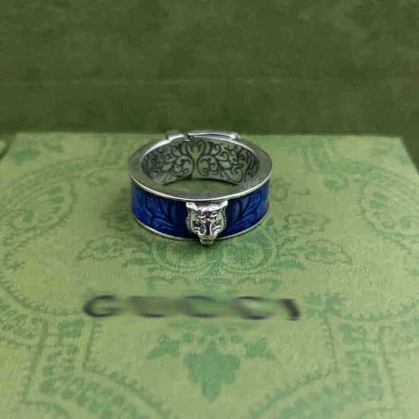20% off 2023 new designer jewelry bracelet necklace chaopai white copper head outer ring blue is glue dropping technology, Silver
20% off 2023 new designer jewelry bracelet necklace chaopai white copper head outer ring blue is glue dropping technology, Silver
