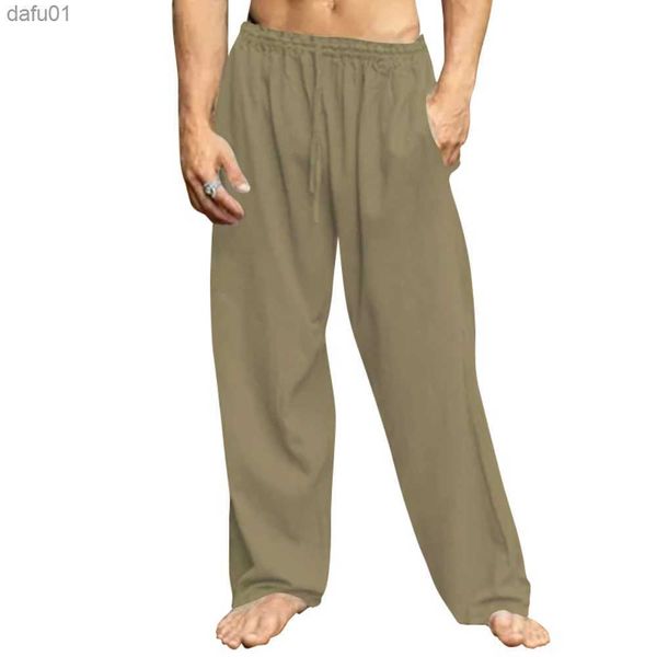 men's pants 2023 new men's cotton linen loose pants male summer casual solid color pants trousers plus size s-5xl l230520, Black
men's pants 2023 new men's cotton linen loose pants male summer casual solid color pants trousers plus size s-5xl l230520, Black