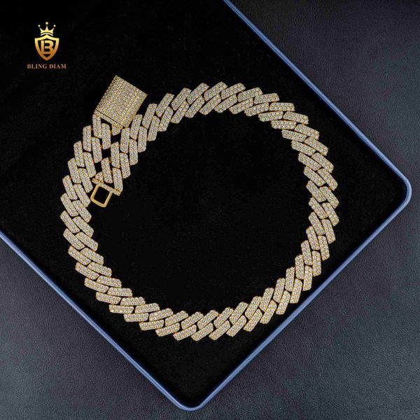 iced out jewelry 18mm hip hop chain 2 rows 5a+ cz diamond mens necklace fashion cuban link chain, Silver
iced out jewelry 18mm hip hop chain 2 rows 5a+ cz diamond mens necklace fashion cuban link chain, Silver