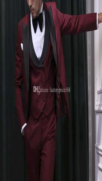 fashionable burgundy groomsmen peak lapel groom tuxedos men suits weddingpromdinner man blazerjacketpantstievest a1817481633, Black;gray
fashionable burgundy groomsmen peak lapel groom tuxedos men suits weddingpromdinner man blazerjacketpantstievest a1817481633, Black;gray