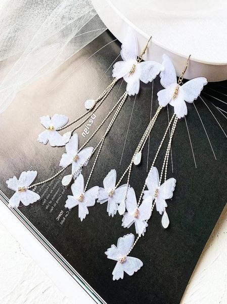 dangle chandelier bohemia exaggerated design white butterfly tassel drop earring fashion women cz crystal gold for party jewelry8092212, Silver
dangle chandelier bohemia exaggerated design white butterfly tassel drop earring fashion women cz crystal gold for party jewelry8092212, Silver