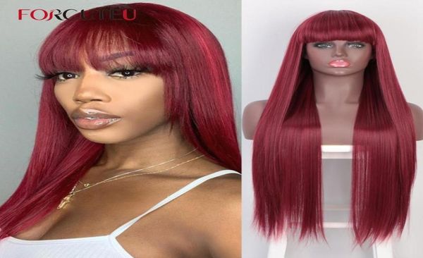 synthetic wigs forcuteu long straight wine red wig with bangs hair bang for women heat resistant1421485, Black
synthetic wigs forcuteu long straight wine red wig with bangs hair bang for women heat resistant1421485, Black