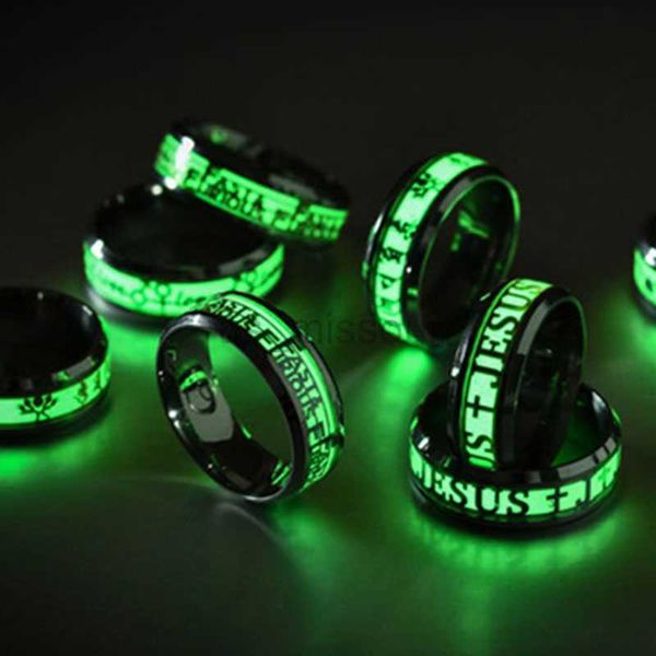 band rings luminous ring black fashion man minimalist stainless steel ring glowing ring couple in the dark band jewelry j230531, Silver
band rings luminous ring black fashion man minimalist stainless steel ring glowing ring couple in the dark band jewelry j230531, Silver