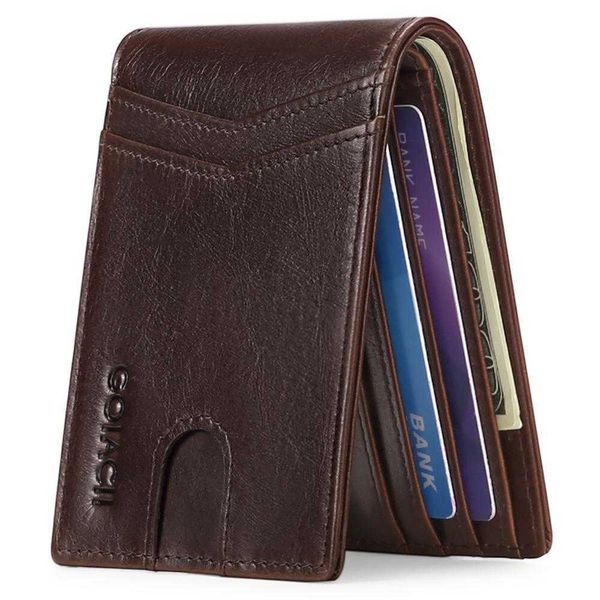 mens short wallet business simplicity oil wax first layer cowhide card holder clamp, Red;black
mens short wallet business simplicity oil wax first layer cowhide card holder clamp, Red;black