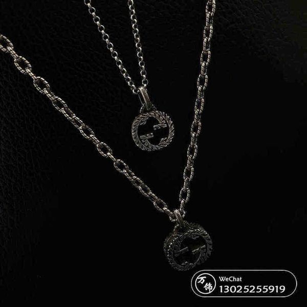 2023 new designer jewelry bracelet necklace ring accessories interlocking fried dough twist made old rattan engraved male female lovers ins, Silver
2023 new designer jewelry bracelet necklace ring accessories interlocking fried dough twist made old rattan engraved male female lovers ins, Silver