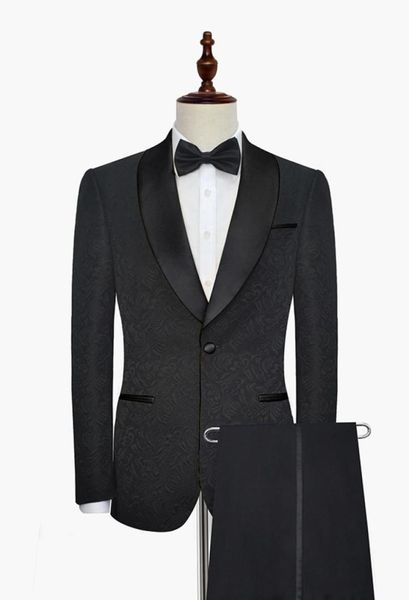 black shawl lapel groom tuxedos for men suits wedding prom dinner groomsmen 2 piece man suit jacketpantstie wh09022710921, Black;gray
black shawl lapel groom tuxedos for men suits wedding prom dinner groomsmen 2 piece man suit jacketpantstie wh09022710921, Black;gray