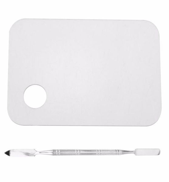 acrylic makeup mixing palette nail art gel palette plate knife with spatula makeup foundation color blending tool6746907
acrylic makeup mixing palette nail art gel palette plate knife with spatula makeup foundation color blending tool6746907