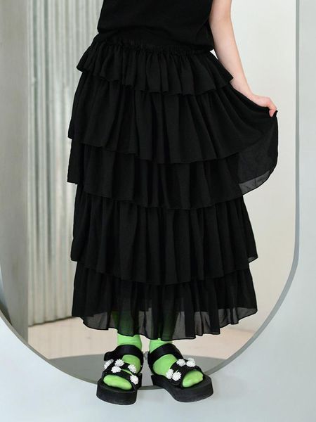 dresses imakokoni original design black tulle cake skirt skirt wild high waist skirt female summer 213259, Black;gray
dresses imakokoni original design black tulle cake skirt skirt wild high waist skirt female summer 213259, Black;gray