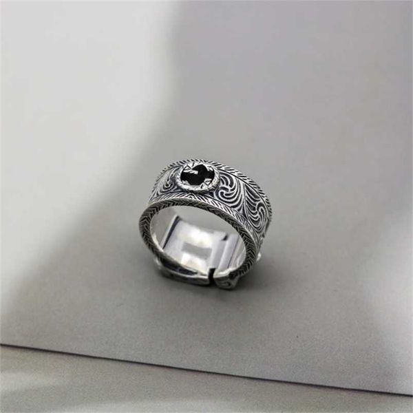 2023 new designer jewelry bracelet necklace ring qi carved vine personalized interlocking wide men's dominee, Silver
2023 new designer jewelry bracelet necklace ring qi carved vine personalized interlocking wide men's dominee, Silver