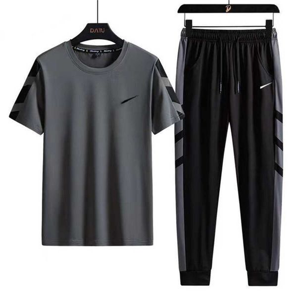 mens tracksuits suit designer short sleeve shorts and trousers two-piece/three-piece set optional speed dry ice real silk crewneck sportswea, Gray
mens tracksuits suit designer short sleeve shorts and trousers two-piece/three-piece set optional speed dry ice real silk crewneck sportswea, Gray