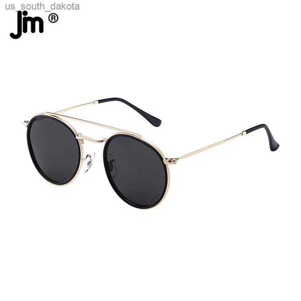 retro polarized round sunglasses for men women vintage double bridge frame driving sun glasses uv400 l230523, White;black
retro polarized round sunglasses for men women vintage double bridge frame driving sun glasses uv400 l230523, White;black