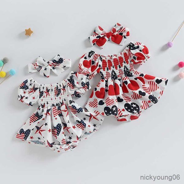 clothing sets independence day baby girls romper summer short sleeve heart/ star print buttons jumpsuit for girl, White
clothing sets independence day baby girls romper summer short sleeve heart/ star print buttons jumpsuit for girl, White