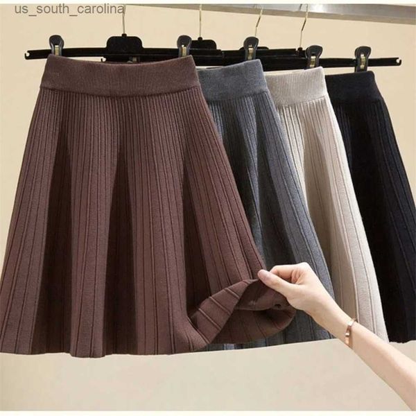 simple autumn winter a-line thick short sweater skirt women good quality cute mini knitted skirt female elegant faldas mujer l230522, Black
simple autumn winter a-line thick short sweater skirt women good quality cute mini knitted skirt female elegant faldas mujer l230522, Black