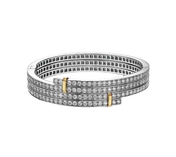 selling item s925 sterling silver tiffay e series four row diamond bracelet full high end grand fashion style light luxury and versatile wit, Black
selling item s925 sterling silver tiffay e series four row diamond bracelet full high end grand fashion style light luxury and versatile wit, Black