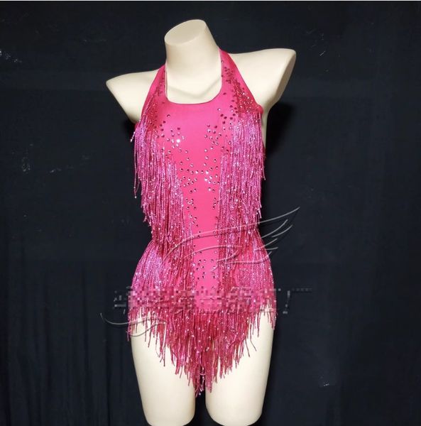 stage wear singer rhinestone colorful red gold tassel elastic one-piece triangle high fork latin stage performance costume female, Black;red
stage wear singer rhinestone colorful red gold tassel elastic one-piece triangle high fork latin stage performance costume female, Black;red
