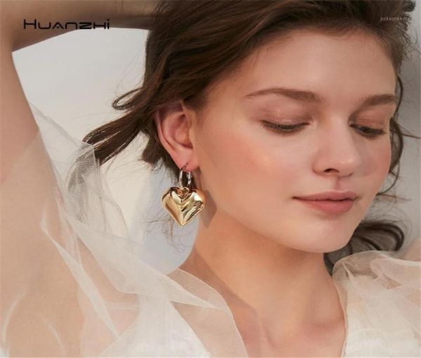 hoop huggie huanzhi 2021 stereoscopic geometric large design gold metal love heart big earrings for women girl gift party jewelr4647594, Golden;silver
hoop huggie huanzhi 2021 stereoscopic geometric large design gold metal love heart big earrings for women girl gift party jewelr4647594, Golden;silver