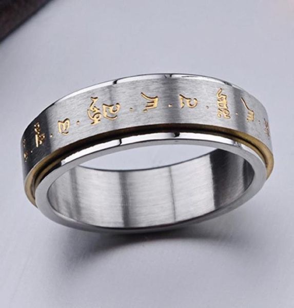 fashion men buddha rotation spinning mantra letter ring titanium steel fine jewelry gift ll17 cluster rings3815822, Golden;silver
fashion men buddha rotation spinning mantra letter ring titanium steel fine jewelry gift ll17 cluster rings3815822, Golden;silver