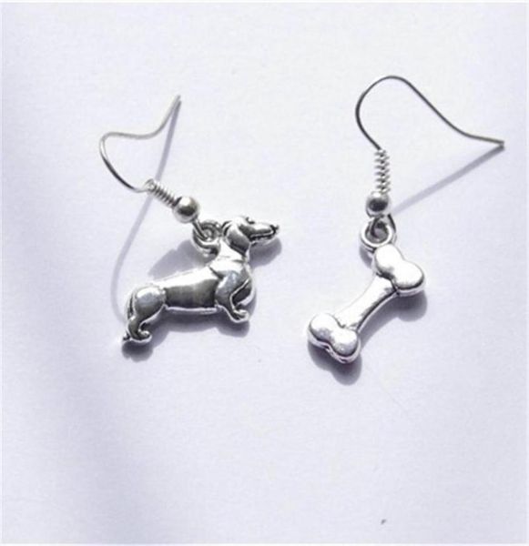 pair of dachshund earrings dog bone stud jewelry gifts dangle chandelier4800513, Silver
pair of dachshund earrings dog bone stud jewelry gifts dangle chandelier4800513, Silver
