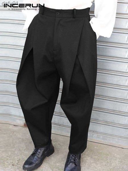 men's pants fashion well fitting men's cross pleated pants fashion casual male solid comfortable high waist trousers s-5xl incerun, Black
men's pants fashion well fitting men's cross pleated pants fashion casual male solid comfortable high waist trousers s-5xl incerun, Black
