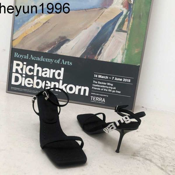 women's 2023 summer new fairy square head open toe french style slim heels with sandals, Black
women's 2023 summer new fairy square head open toe french style slim heels with sandals, Black