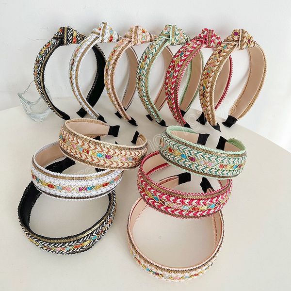 vintage boho women's hairband individual bohemia headband center knot casual turban spring hair accessories korean style ins, Slivery;white
vintage boho women's hairband individual bohemia headband center knot casual turban spring hair accessories korean style ins, Slivery;white