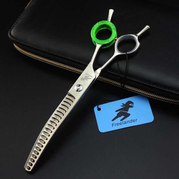 shears 7.0 inch highend professional pet dog grooming scissors fishbone curved thinner scissors shears thinning rate about 45%
shears 7.0 inch highend professional pet dog grooming scissors fishbone curved thinner scissors shears thinning rate about 45%