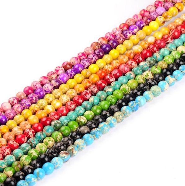 8mm natural imperial jasper beads stone round bead multi color loose beads for diy bracelet jewelry making5675244, Black
8mm natural imperial jasper beads stone round bead multi color loose beads for diy bracelet jewelry making5675244, Black