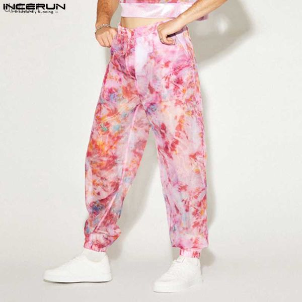 men's pants incerun fashion casual new men printing harem sheer pants stylish male leggings loose comfortable slacks trousers s-5xl l23, Black
men's pants incerun fashion casual new men printing harem sheer pants stylish male leggings loose comfortable slacks trousers s-5xl l23, Black