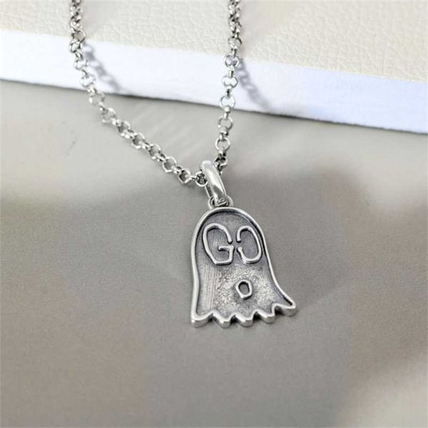 designer jewelry bracelet necklace ring classic little ghost pendant hip hop skull clavicle chain high quality, Silver
designer jewelry bracelet necklace ring classic little ghost pendant hip hop skull clavicle chain high quality, Silver