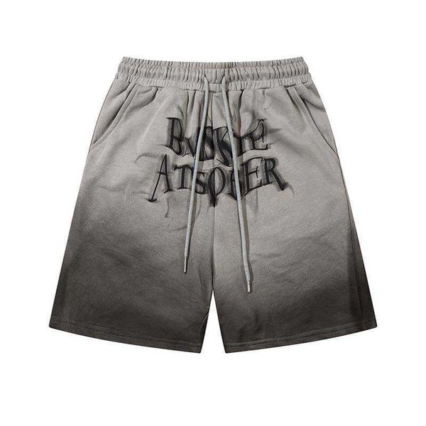 street trend drawstring sports shorts for men's summer new letter print loose casual five piece pants, White;black
street trend drawstring sports shorts for men's summer new letter print loose casual five piece pants, White;black
