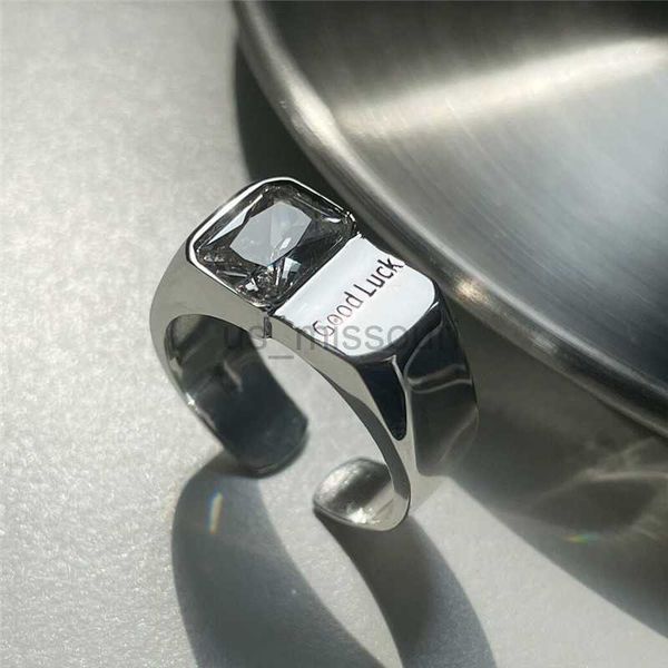 band rings new women rings geometric square zirconia luxury jewelry fashion alphabet goodluck stranger things open ring j230531, Silver
band rings new women rings geometric square zirconia luxury jewelry fashion alphabet goodluck stranger things open ring j230531, Silver