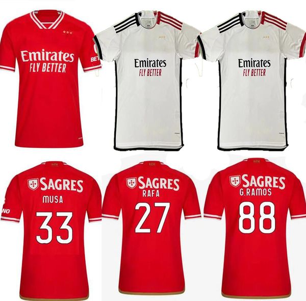 23/24 rafa soccer jerseys camisetas 2023 2024 home away camisa de futebol football shirt g.ramos neres aursnes rafa musa, Black;yellow
23/24 rafa soccer jerseys camisetas 2023 2024 home away camisa de futebol football shirt g.ramos neres aursnes rafa musa, Black;yellow