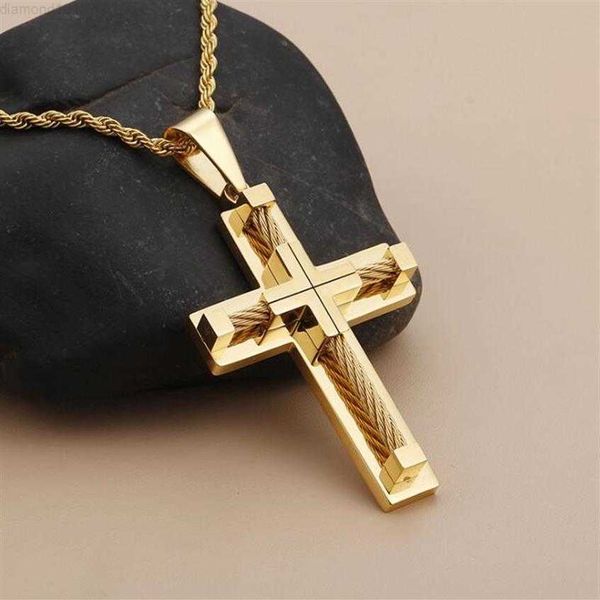 whole hip hop jewelry cross necklace mens gold chain pendants xmas gift for men249q, Silver
whole hip hop jewelry cross necklace mens gold chain pendants xmas gift for men249q, Silver