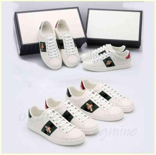 with box men women sneaker casual shoes snake chaussures leather sneakers ace bee embroidered stripes white shoe flat platform wal7708589, Black
with box men women sneaker casual shoes snake chaussures leather sneakers ace bee embroidered stripes white shoe flat platform wal7708589, Black